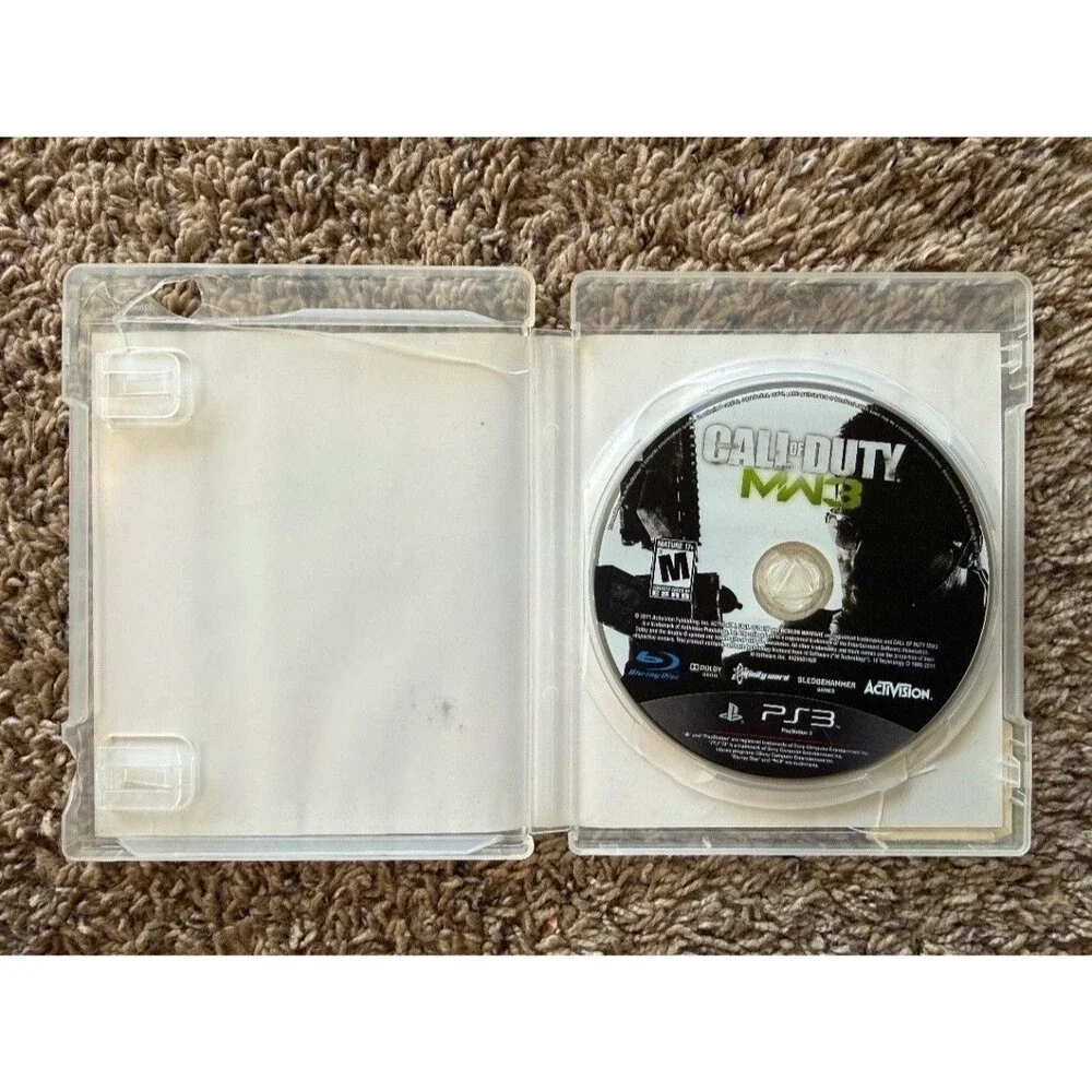 Call of Duty MW3 Modern Warfare 3 Sony PlayStation 3 PS3 Game Disc Activision